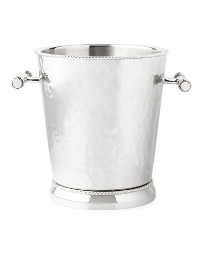 Juliska Graham Stainless Steel Wine Cooler In Silver Met