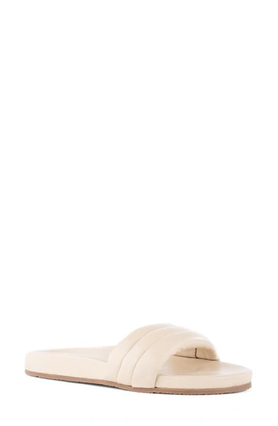 Seychelles Low Key Slide Sandal In Ivory