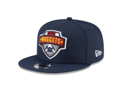 New Era Denver Nuggets 2020 Tip Off 9fifty Cap In Navy