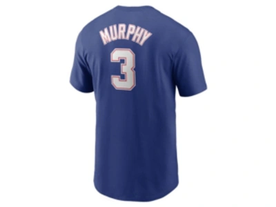 Nike Atlanta Braves Men's Coop Dale Murphy Name And Number Player T-shirt In Royalblue