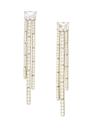 Adriana Orsini Tivoli Goldplated Sterling Silver & Cubic Zirconia Fringe Earrings