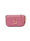 The Marc Jacobs Women's Leather Crossbody Bag In Dusty Ruby