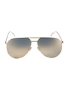Dior Men's 59mm Aviator Sunglasses In Gold