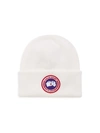 Canada Goose Arctic Disc Wool Beanie In White