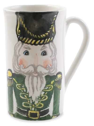 Vietri Nutcrackers Latte Mug With Soldier With $6 Credit In Multi