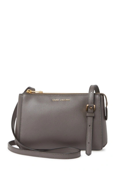 Marc Jacobs Commuter Crossbody Bag In Ash