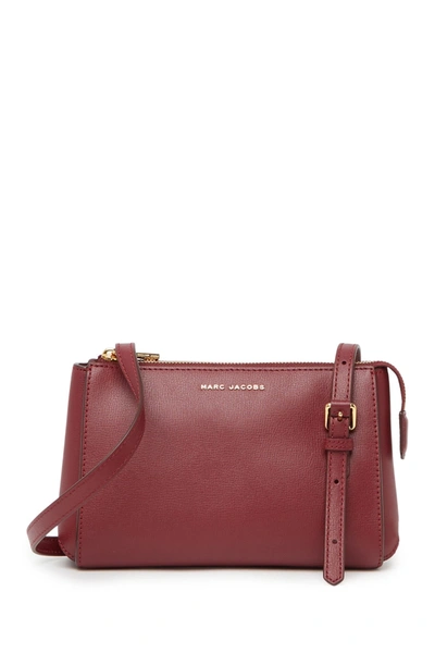Marc Jacobs Commuter Crossbody Bag In Mulled Wine