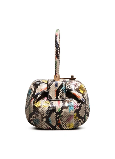 Gabriela Hearst 'demi' Snakeskin Leather Dumpling Bag In Multi-colour