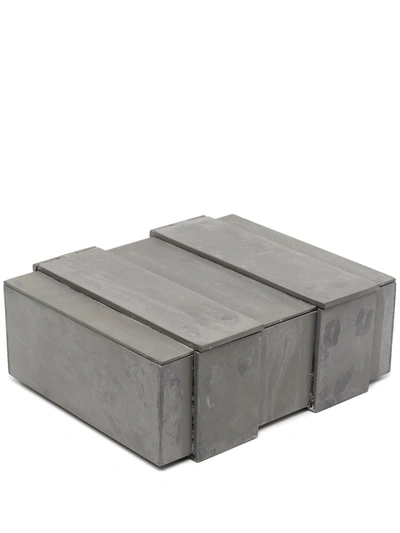 Parts Of Four Box-1 Storage Trunk In Grey