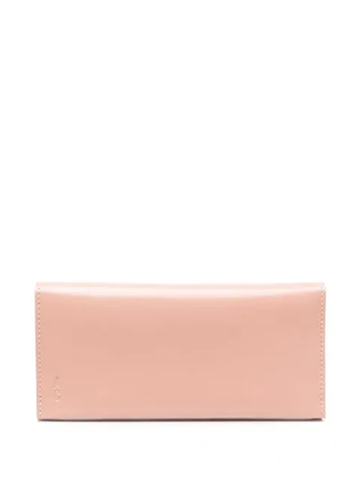 Ally Capellino Rectangular Folded Wallet In Pink