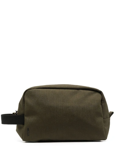 Ally Capellino Zipped Wash Bag In Green