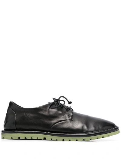 Marsèll Smooth Lace-up Brogues In Black