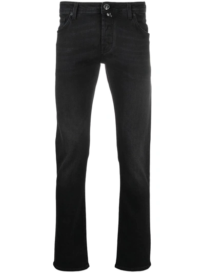 Jacob Cohen Slim-fit Jeans In Black