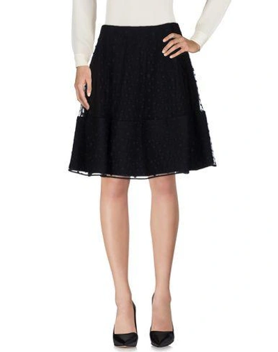 Chloé Knee Length Skirts In Black