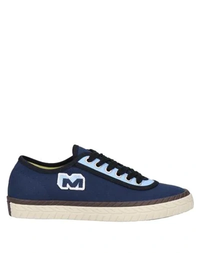 Marni Sneakers In Dark Blue