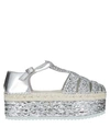 Lagoa Sandals In Silver