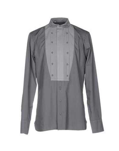 Dolce & Gabbana Shirts In Grey