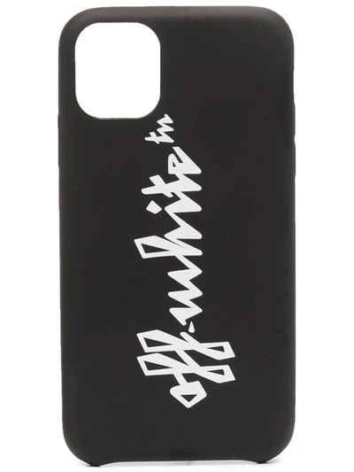 Off-white Logo-print Iphone 11 Pro Max Case In Black