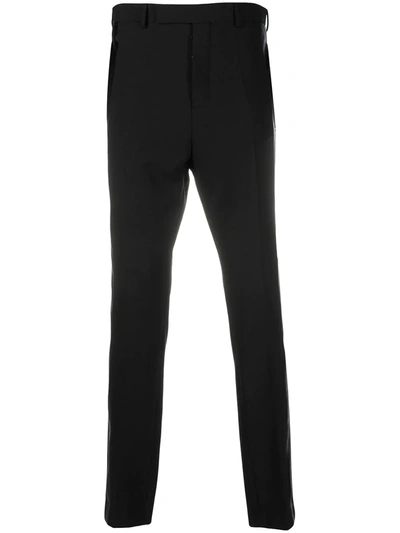 Rick Owens Panelled Tailored Trousers In Black