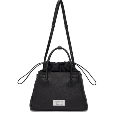 Maison Margiela Black 5ac Top Handle Bag In H7735 Blac
