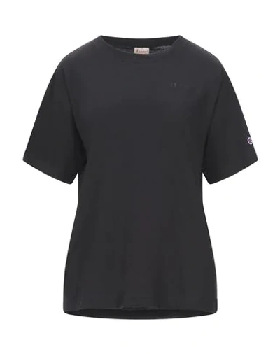 Champion T-shirts In Black