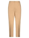 Semicouture Casual Pants In Beige