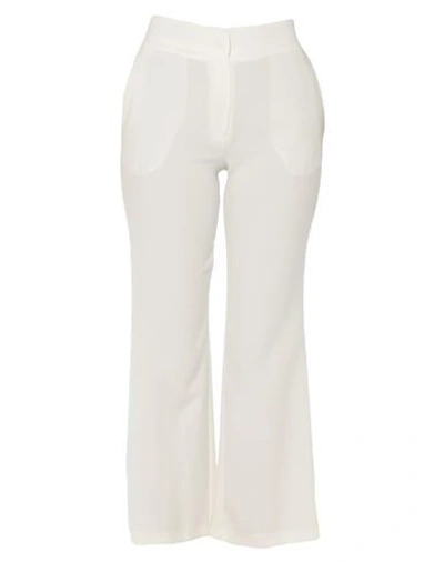 Kaos Pants In White