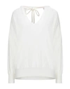 Jucca Sweaters In Ivory