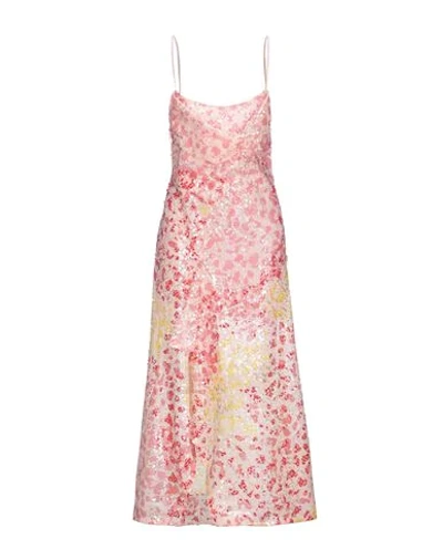 Ainea 3/4 Length Dresses In Pink