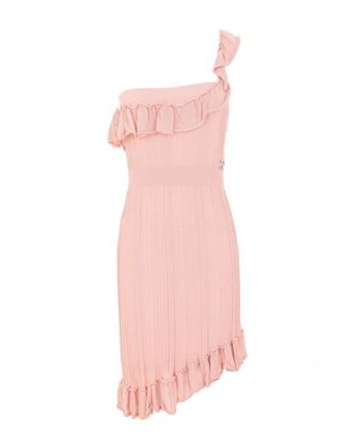 Just Cavalli Short Dresses In Pink