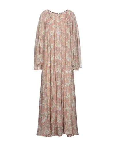 Ainea Long Dresses In Pink