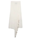 Frankie Morello Midi Skirts In White