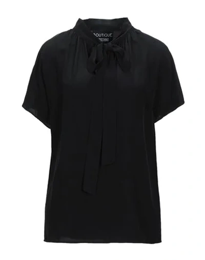 Boutique Moschino Blouses In Black