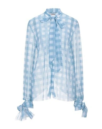 Liviana Conti Shirts In Blue