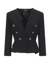 Elisabetta Franchi Sartorial Jacket In Black