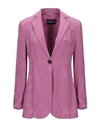 Emporio Armani Suit Jackets In Purple