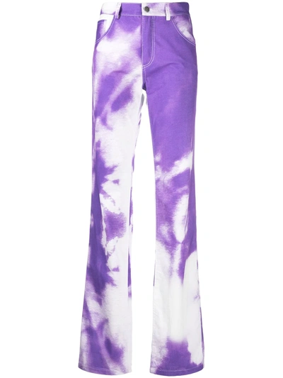Ottolinger Tie-dye Trousers In Purple