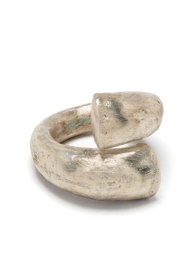 Parts Of Four Twisted Druid Ring In Silver
