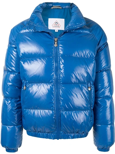 Pyrenex Padded Coat In Blue