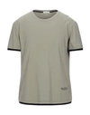 Paolo Pecora T-shirts In Military Green