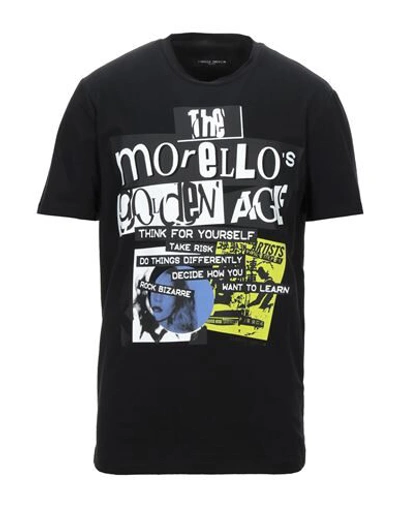 Frankie Morello T-shirts In Black