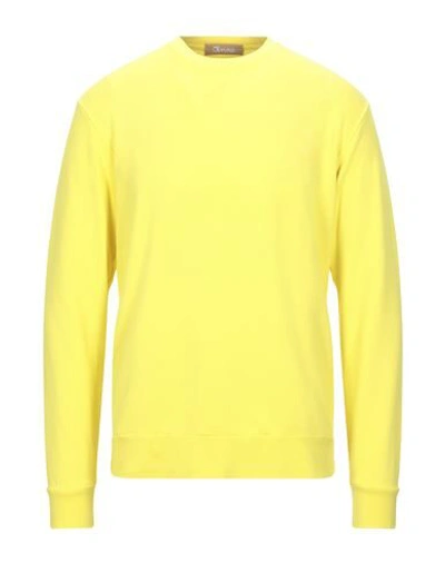 Obvious Basic Sweatshirts In Yellow