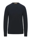Obvious Basic Sweatshirts In Dark Blue