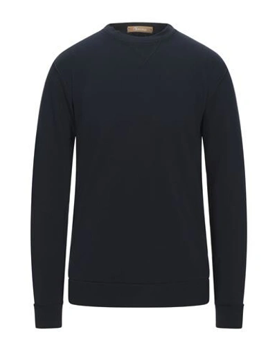 Obvious Basic Sweatshirts In Dark Blue