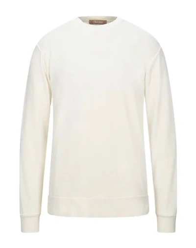 Obvious Basic Sweatshirts In Ivory