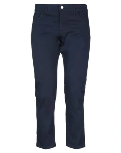 Entre Amis Casual Pants In Dark Blue