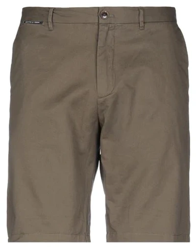 Scotch & Soda Bermudas In Military Green