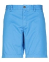 Sun 68 Man Shorts & Bermuda Shorts Azure Size 31 Cotton, Elastane In Blue
