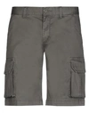 Sun 68 Man Shorts & Bermuda Shorts Military Green Size 29 Cotton, Elastane