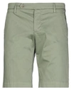 Entre Amis Bermudas In Military Green